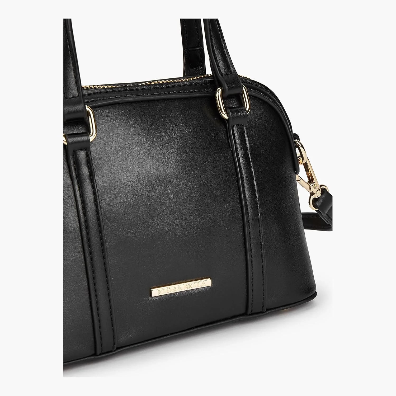 کیف دستی زنانه یکدست Flora Bella از Shoexpress با بند جداشدنی و بست زیپی، مشکی، سایز One Size