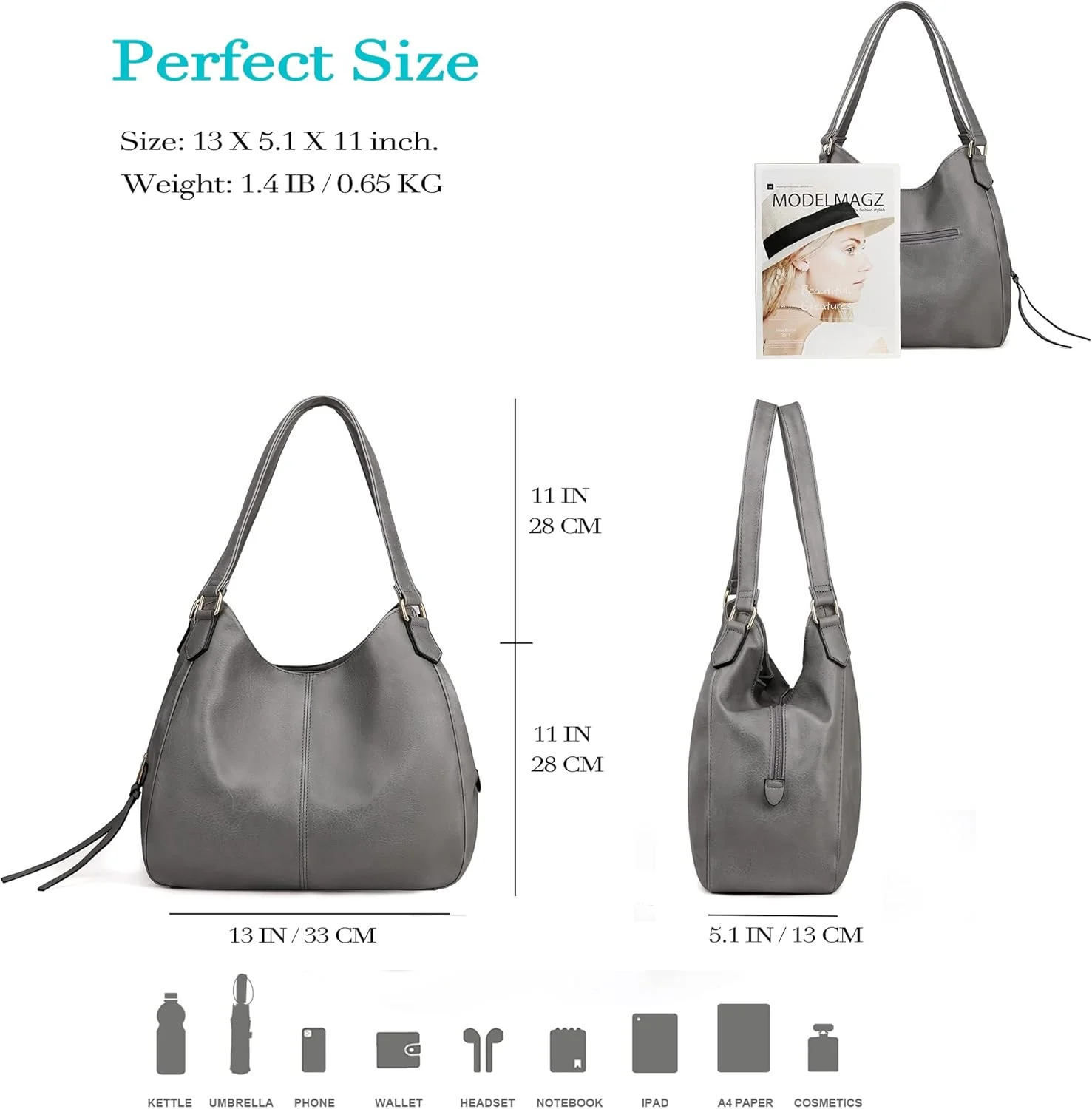 کیف دوشی زنانه چند جیبی DOURR، کیف دستی و کیف خرید پارچه ای نخی مد روز کیف دوشی زنانه چند جیبی DOURR، کیف دستی و کیف خرید پارچه ای نخی مد روز