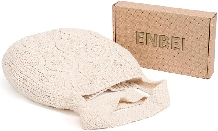 کیف بافتنی زنانه ENBEI، کیف دوشی کیف بافتنی زنانه ENBEI، کیف دوشی