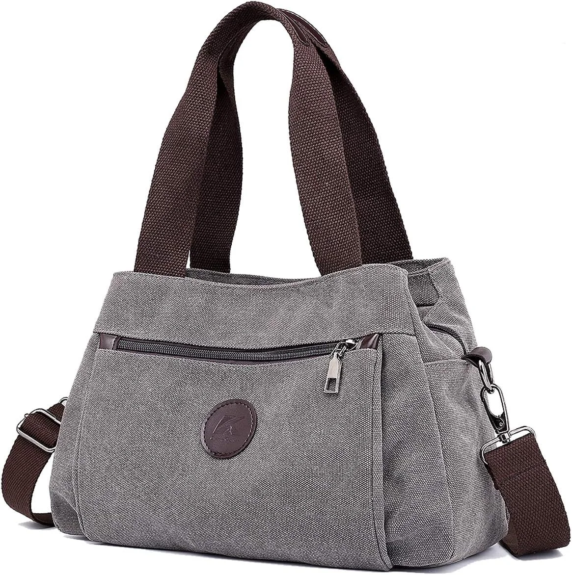 کیف دستی هوبو زنانه DOURR، کیف کراس بادی نایلونی سبک وزن با محفظه‌های متعدد