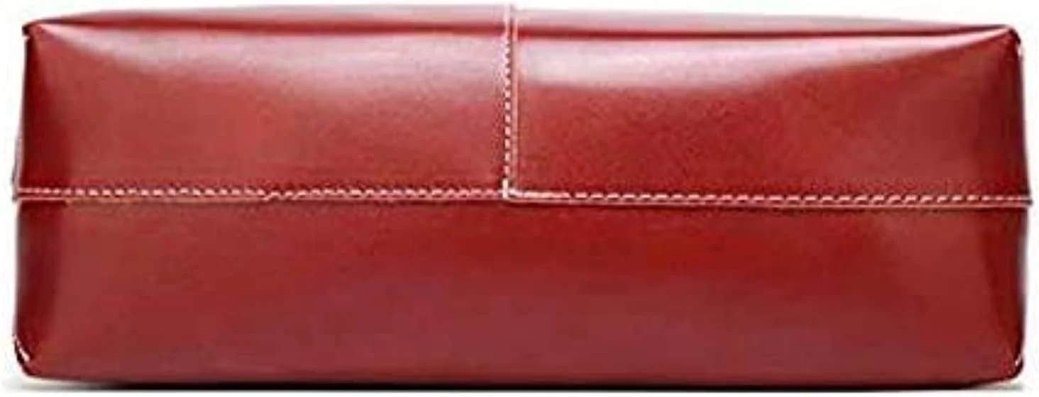 کیف دستی زنانه GulfDealz، چرم مصنوعی - زرشکی