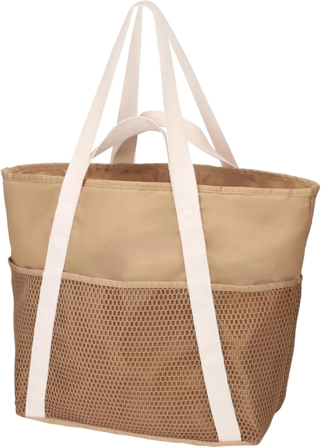 کیف دستی ساحلی سبک وزن و ضد آب نالاکال برای بانوان - دارای ۸ جیب، طراحی با قابلیت شستشو و جمع شدن آسان، ایده آل برای مسافرت، سفر دریایی و استفاده در کنار استخر کیف دستی ساحلی سبک وزن و ضد آب نالاکال برای بانوان - دارای ۸ جیب، طراحی با قابلیت شستشو و جمع شدن آسان، ایده آل برای مسافرت، سفر دریایی و استفاده در کنار استخر