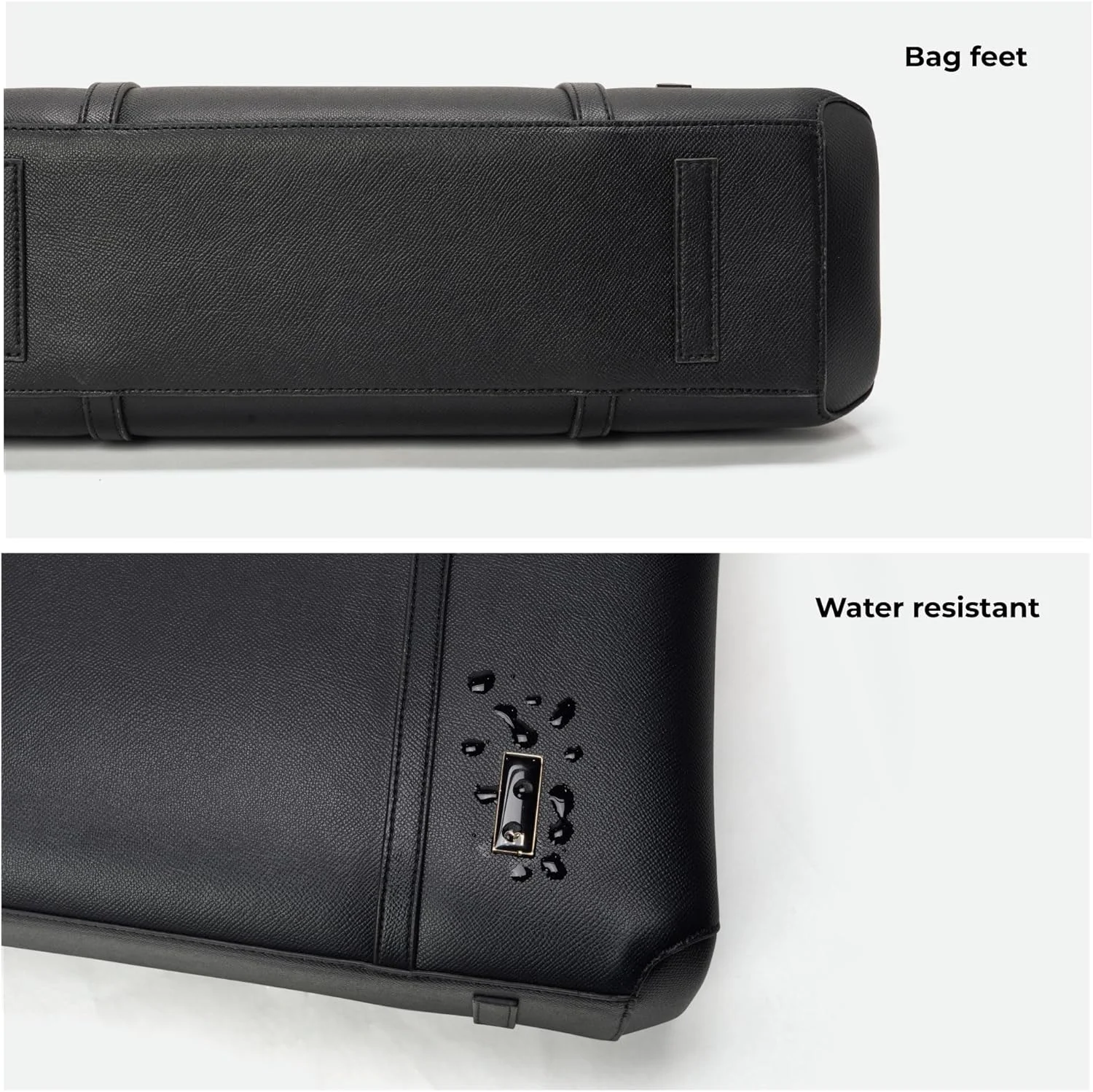 کیف دستی بزرگ زنانه موکوبارا مدل Easy Going Tote از چرم مصنوعی | کیف شیک و جادار برای استفاده روزمره، کار و سفر (Crypto2.0، مشکی)