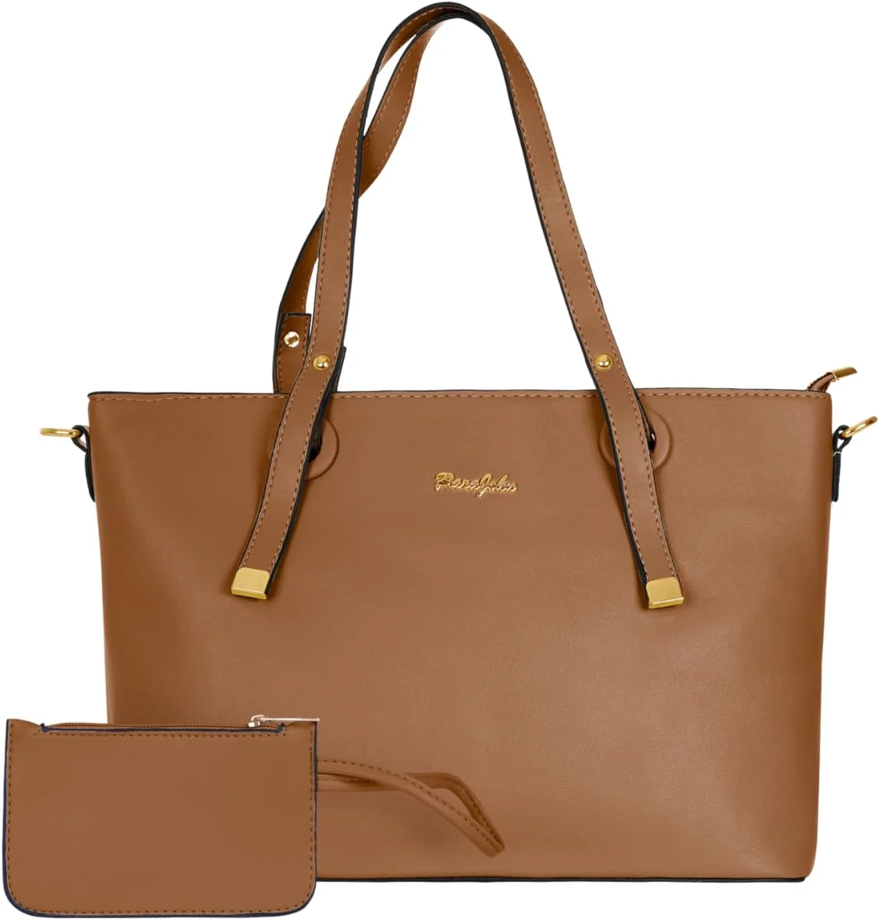 کیف دستی زنانه پاراجان مدل Bella Tote، کیف شیک و یکدست با دسته بالایی، کیف دستی و کیف دوشی