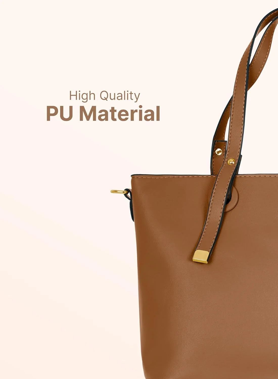 کیف دستی زنانه پاراجان مدل Bella Tote، کیف شیک و یکدست با دسته بالایی، کیف دستی و کیف دوشی