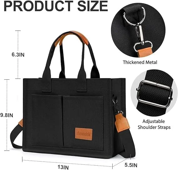 کیف دستی بوم زنانه با جیب، کیف دوشی کراس بادی، کیف دستی غیر رسمی کار، کیف همه کاره برای استفاده روزانه