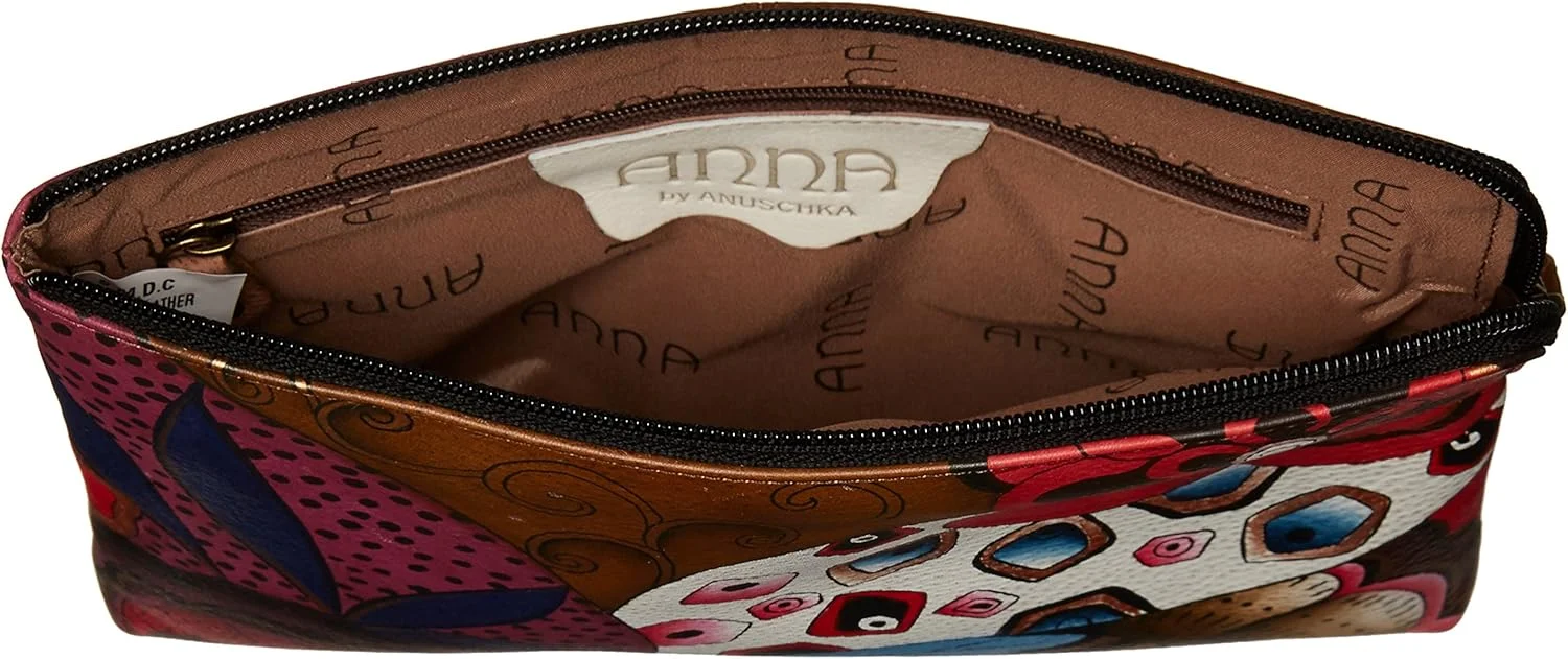 کیف دستی چرمی زنانه آنا با نقاشی دستی از آنوشکا