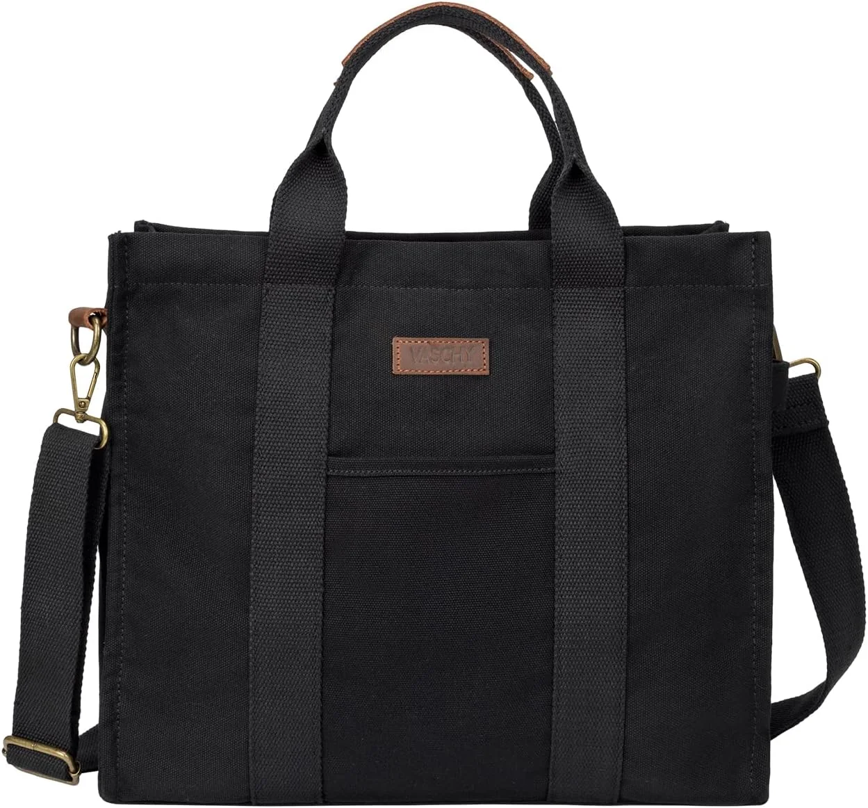 کیف دستی زنانه، کیف های کار بوم وسچی با جیب های زیپ دار، کیف های دستی شانه ای غیر رسمی مناسب لپ تاپ برای سفر/مدرسه/معلم - دو سایز