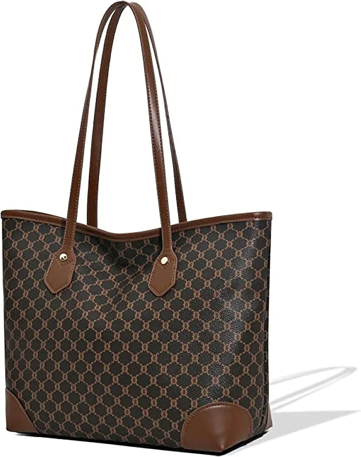 ست دو تکه کیف دستی جادار و کیف پول شیک برای بانوان میانسال، مد روز و ظریف ست دو تکه کیف دستی جادار و کیف پول شیک برای بانوان میانسال، مد روز و ظریف