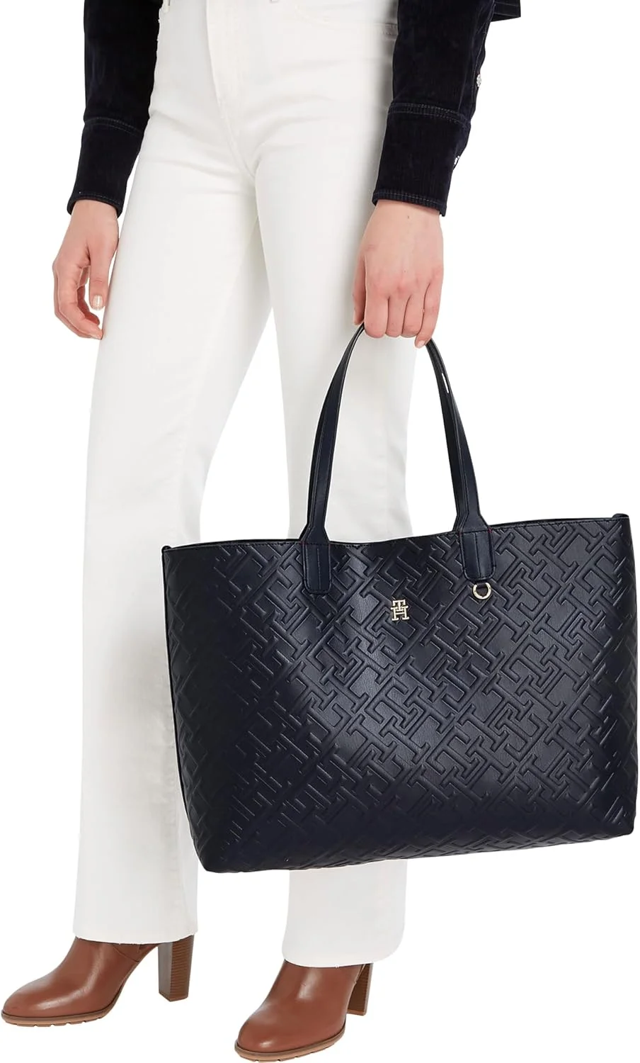 کیف دستی زنانه تامی هیلفیگر مدل آیکونیک توت