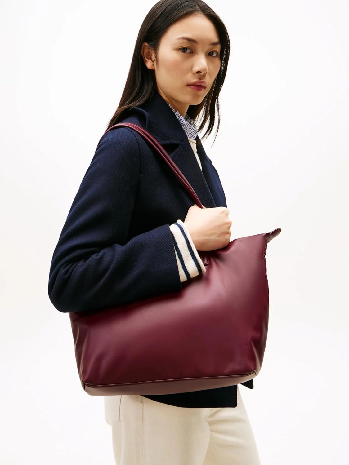 کیف دستی زنانه تامی هیلفیگر مدل Popette سافت توت (تک عددی)