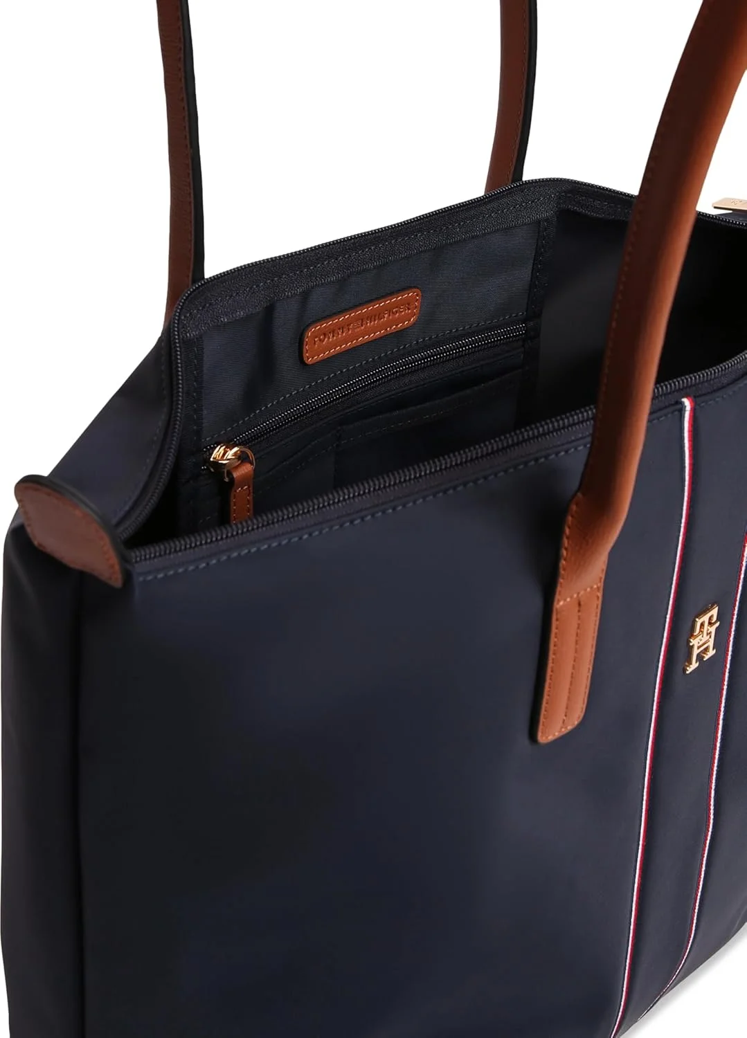 کیف دستی زنانه تامی هیلفیگر مدل Popette Tote Corp، آبی فضایی، سایز One Size