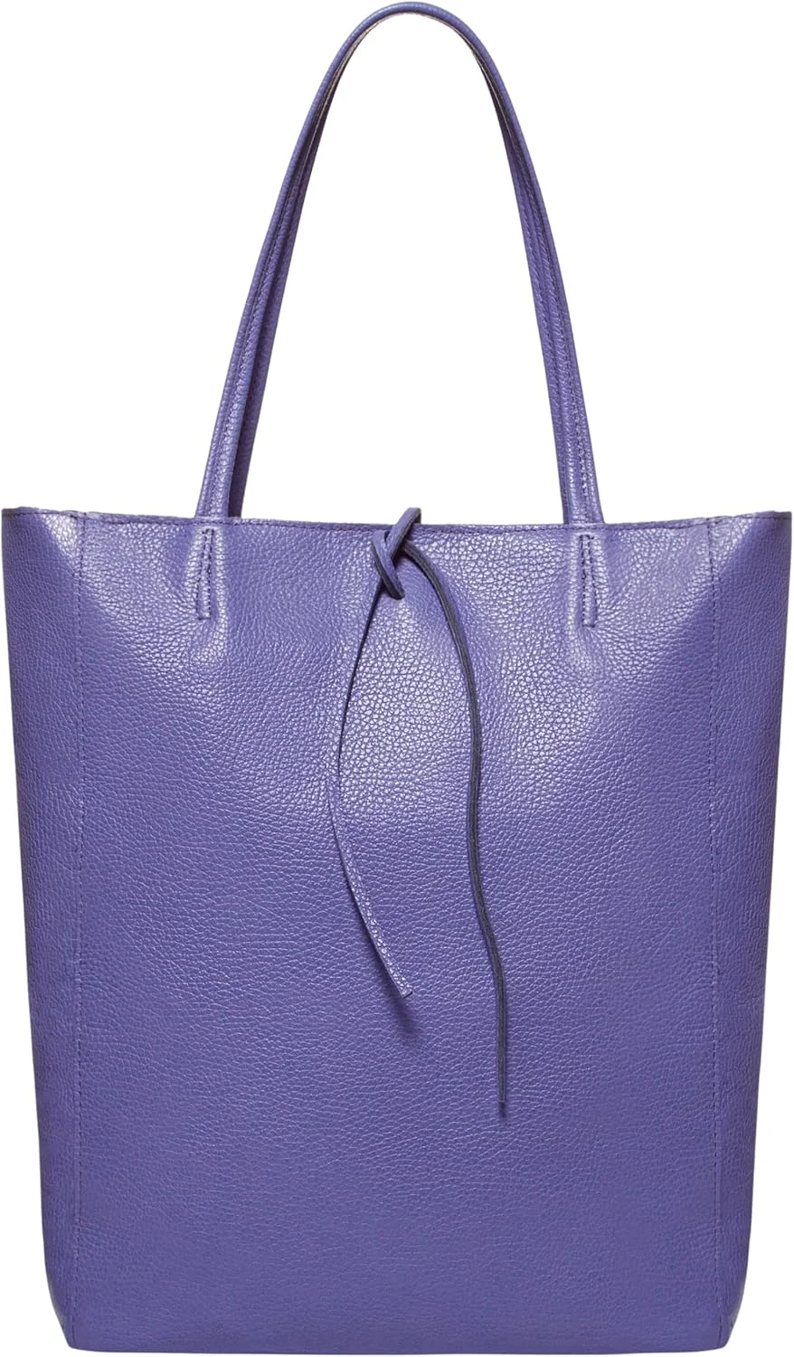 کیف دستی چرمی زنانه ایتالیایی با زیپ - کیف بزرگ برای خرید، کار و مسافرت