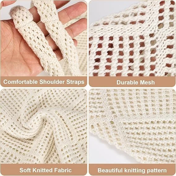 کیف بافتنی تزویک، کیف ساحلی توری، کیف مسافرتی بوهو، کیف توری زنانه زیبا