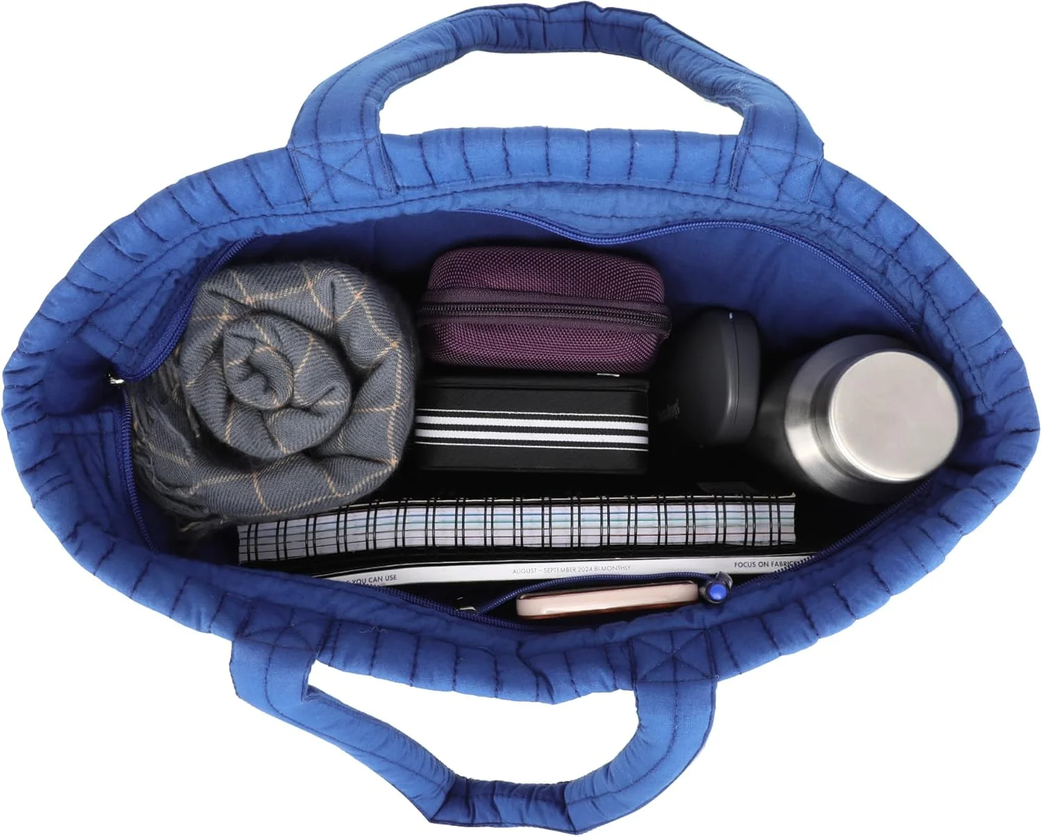 کیف دستی پنبهای لحافی با زیپ، جیب زیپدار داخلی، کیف گلدوزی چند منظوره برای زنان/دختران برای خرید، مسافرت، دانشگاه، باشگاه، کار، کیف شانهای روزمره کیف دستی پنبهای لحافی با زیپ، جیب زیپدار داخلی، کیف گلدوزی چند منظوره برای زنان/دختران برای خرید، مسافرت، دانشگاه، باشگاه، کار، کیف شانهای روزمره