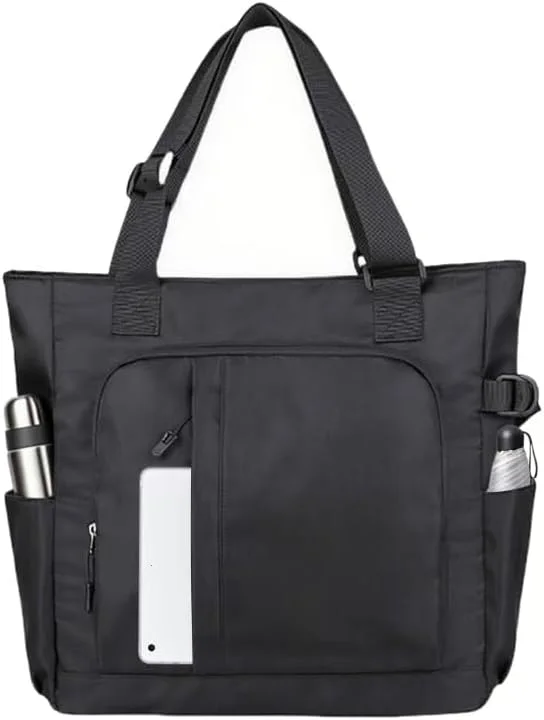 کیف دستی شانه ای مردانه - کیف لپ تاپ BLYPHOO با جیب های متعدد، کیف دستی بزرگ ضد آب مسافرتی، کیف های کار سبک وزن برای مردان یا زنان برای کار روزانه، مسافرت و ساحل