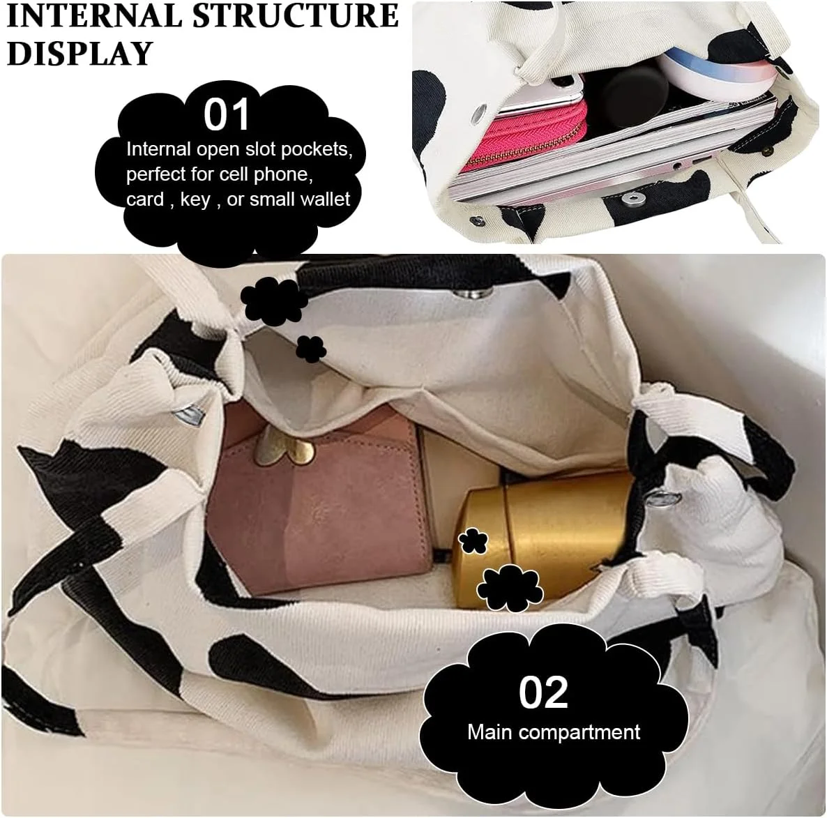 کیف دستی زنانه، کیف دوشی مخملی با ظرفیت زیاد، کیف خرید تاشو و قابل استفاده مجدد، کیف سبک وزن، بادوام و شیک برای مدرسه، کار، خرید و استفاده روزانه کیف دستی زنانه، کیف دوشی مخملی با ظرفیت زیاد، کیف خرید تاشو و قابل استفاده مجدد، کیف سبک وزن، بادوام و شیک برای مدرسه، کار، خرید و استفاده روزانه