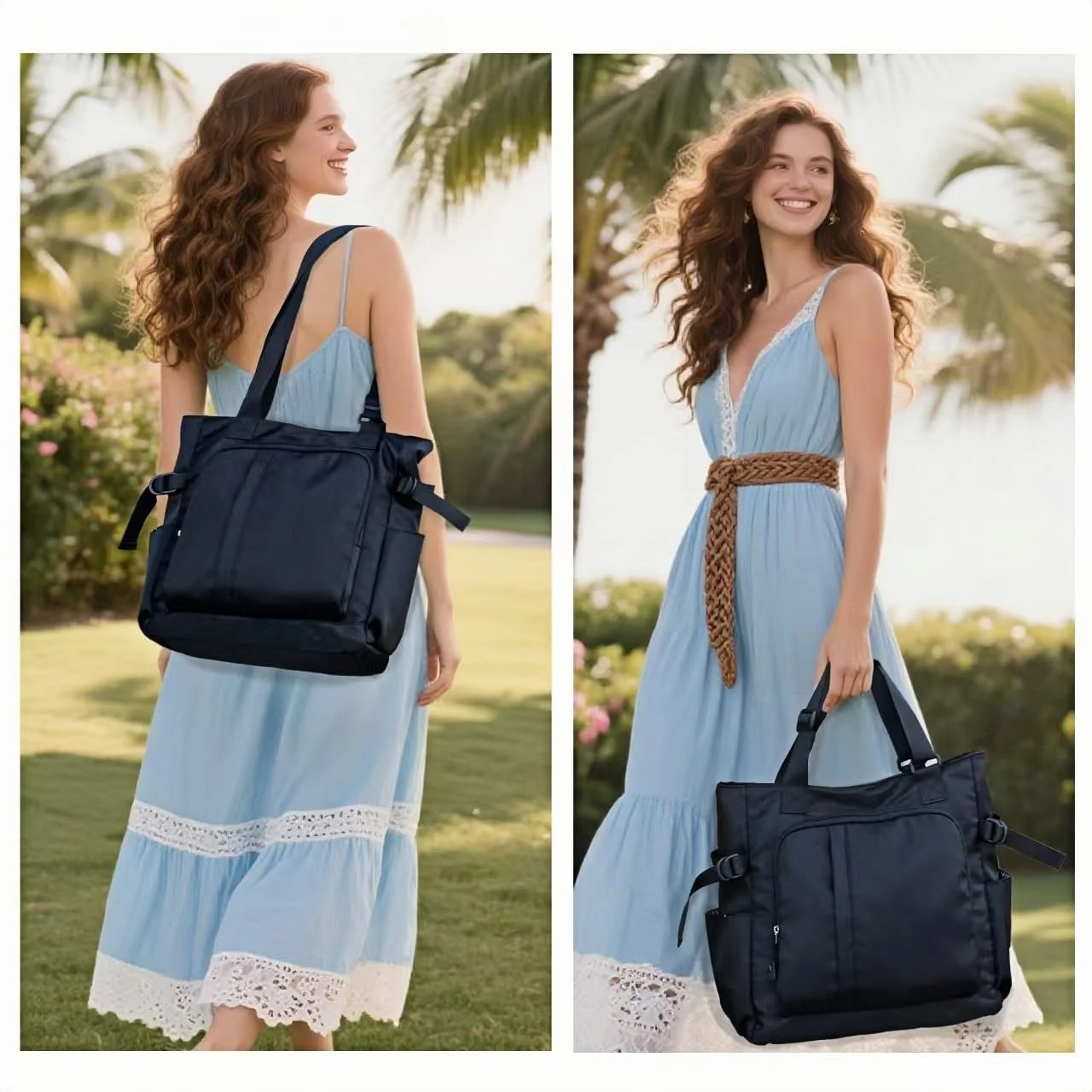 کیف دستی شانه ای مردانه - کیف لپ تاپ BLYPHOO با جیب های متعدد، کیف دستی بزرگ ضد آب مسافرتی، کیف های کار سبک وزن برای مردان یا زنان برای کار روزانه، مسافرت و ساحل کیف دستی شانه ای مردانه - کیف لپ تاپ BLYPHOO با جیب های متعدد، کیف دستی بزرگ ضد آب مسافرتی، کیف های کار سبک وزن برای مردان یا زنان برای کار روزانه، مسافرت و ساحل