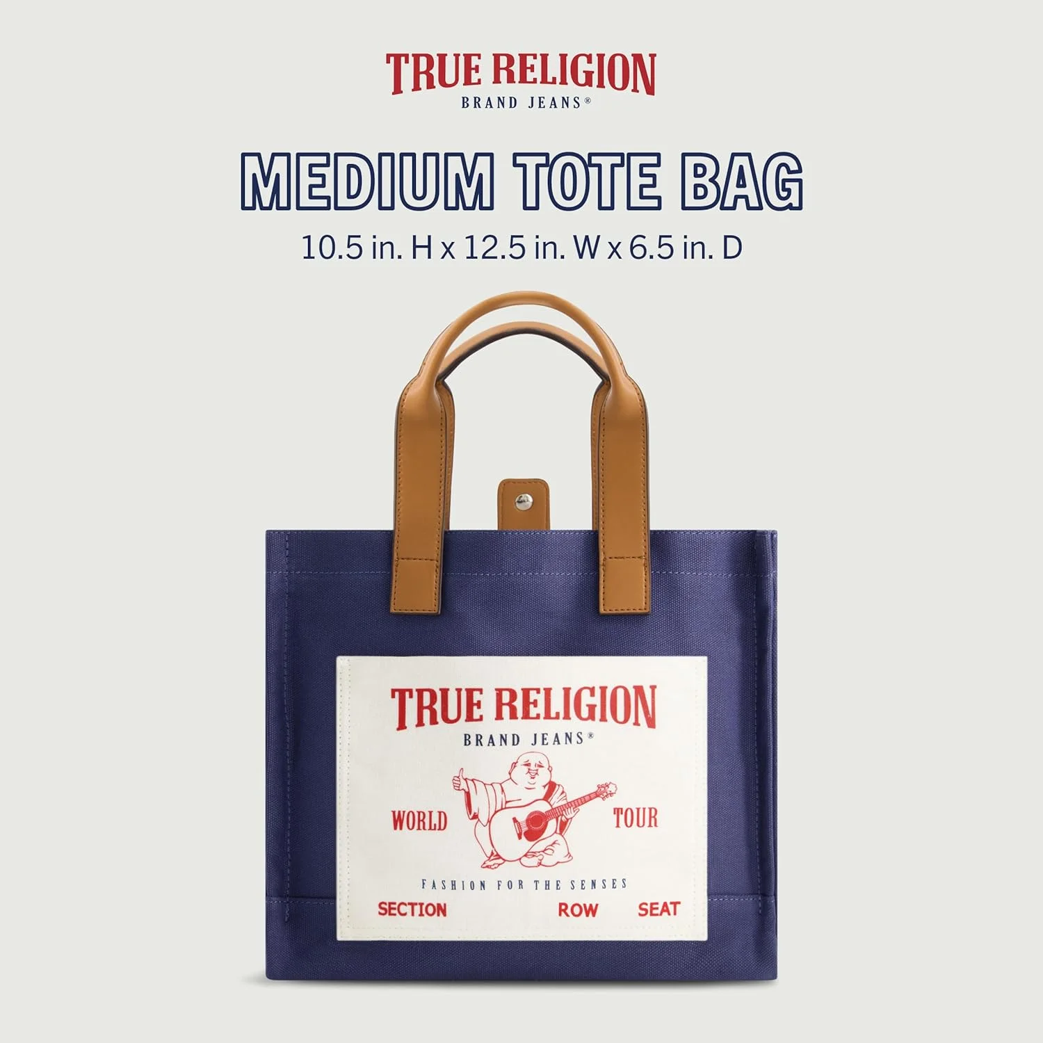 کیف دستی زنانه True Religion، کیف دوشی مسافرتی متوسط با بند قابل تنظیم کیف دستی زنانه True Religion، کیف دوشی مسافرتی متوسط با بند قابل تنظیم