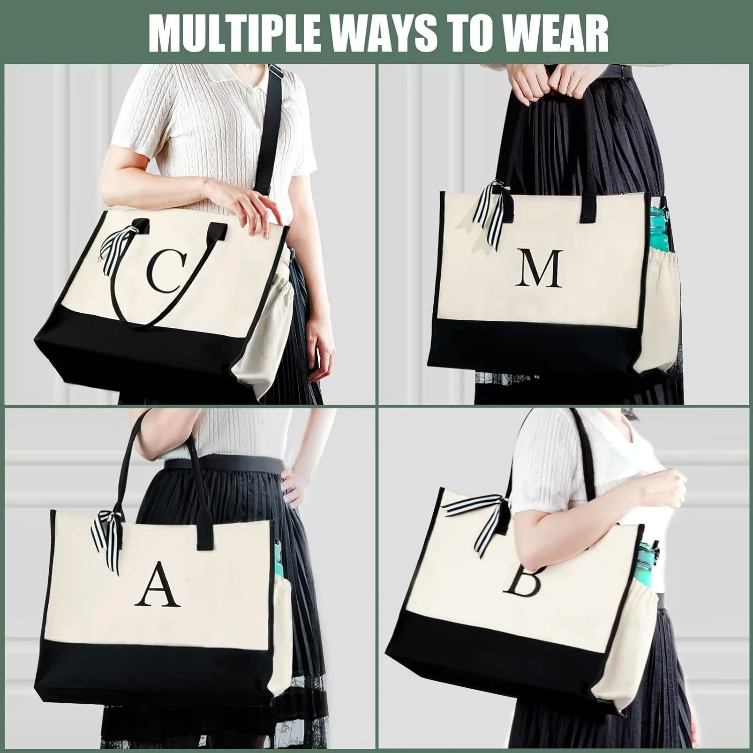 کیف دستی بوم نقاشی زنانه، هدیه تولد شخصی سازی شده برای مادر، دوستان، معلم کیف دستی بوم نقاشی زنانه، هدیه تولد شخصی سازی شده برای مادر، دوستان، معلم