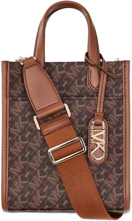 کیف دستی و دوشی زنانه مایکل کورس مدل 32H3G3GC4B XS NS SHOPPER TOTE رنگ قهوه ای/چمدانی
