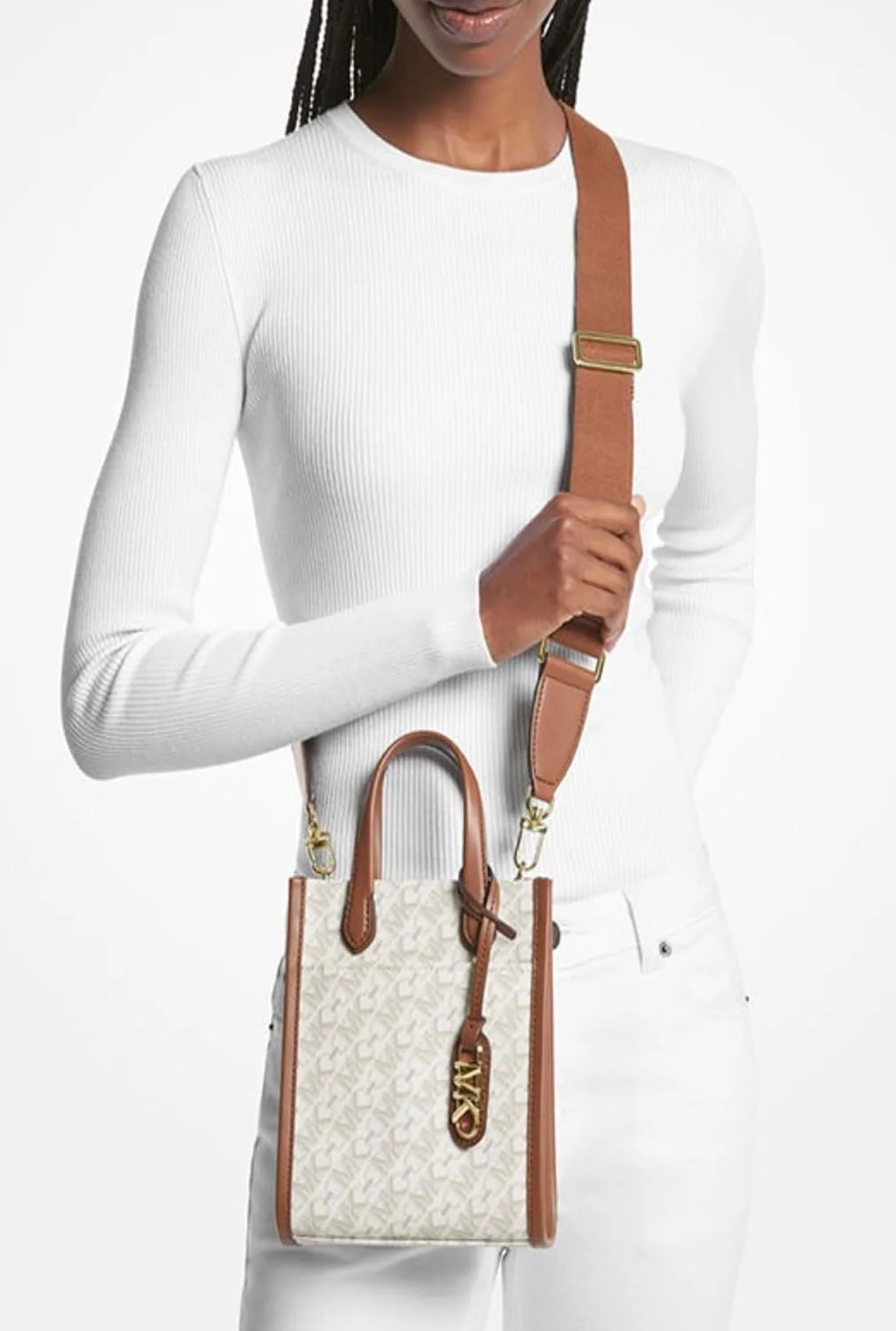 کیف دستی زنانه مایکل کورس مدل XS NS SHOPPER TOTE XBODY