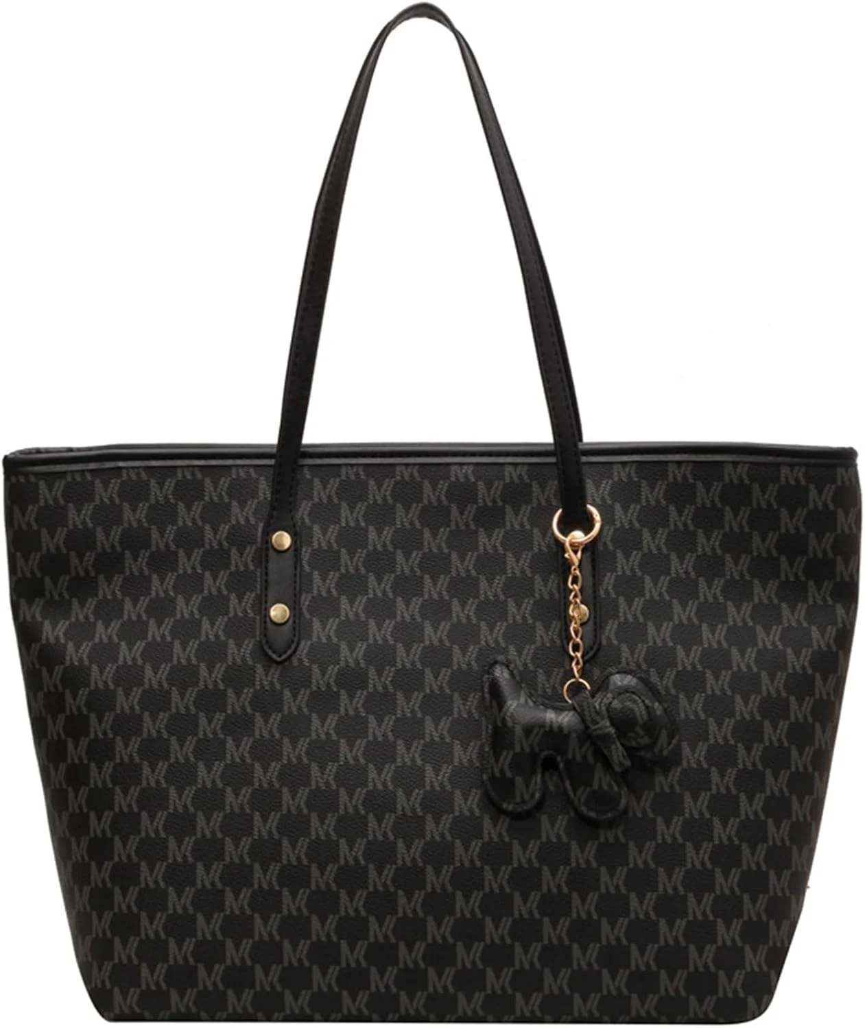 کیف دستی دوشی سبک وزن زنانه، کیف لپ‌تاپ چرمی مصنوعی زنانه، کیف اداری، کیف دوشی زیپ‌دار با بافت عالی و ظرفیت بزرگ برای سفر، ساحل و کار، 43 × 29 × 15 سانتی‌متر