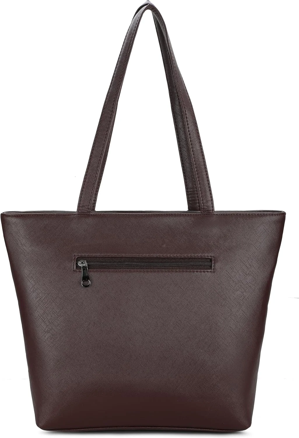 کیف دستی زنانه کی لندن از جنس چرم مصنوعی، جادار، شیک، بادوام، دارای زیپ، طرح راه راه نیمه شب، مناسب برای استفاده روزمره و اداری