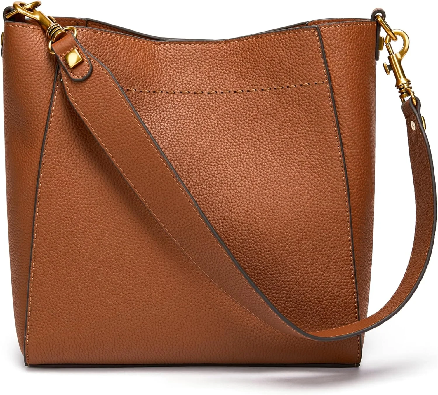 کیف دوشی و دستی چرمی زنانه DORIS&JACKY، سایز متوسط، کیف دوشی و دستی مدل Hobo