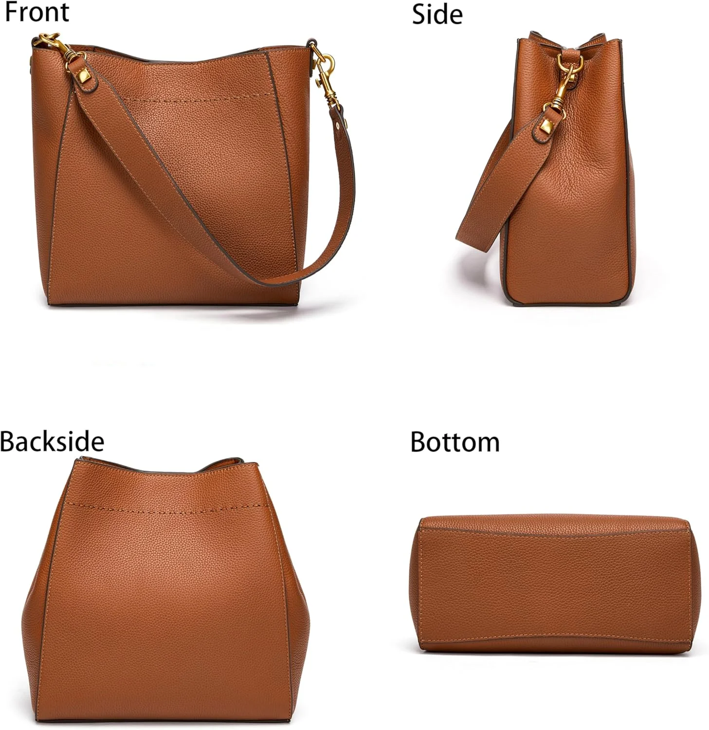 کیف دوشی و دستی چرمی زنانه DORIS&JACKY، سایز متوسط، کیف دوشی و دستی مدل Hobo کیف دوشی و دستی چرمی زنانه DORIS&JACKY، سایز متوسط، کیف دوشی و دستی مدل Hobo