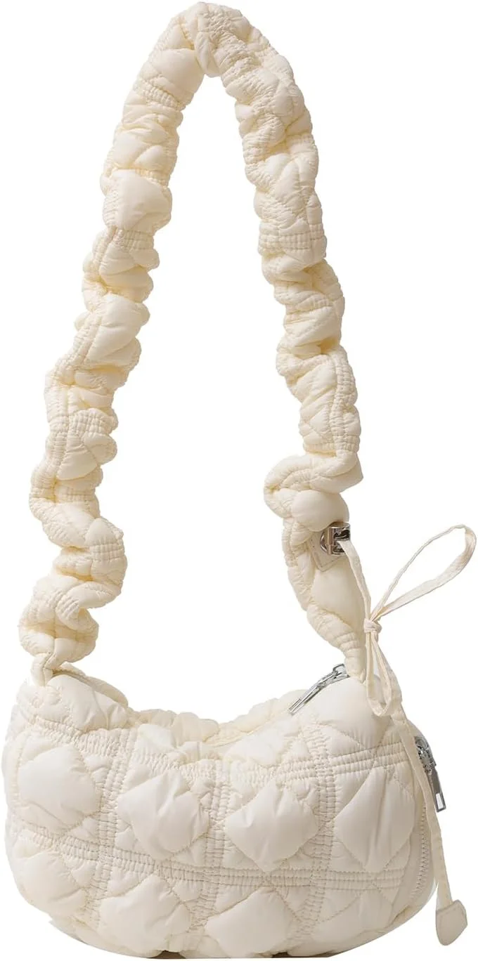 کیف دستی زنانه مد روز، کیف کراس بادی غیر رسمی، کیف دستی کوچک پفی، کیف دستی پفی مد روز، برای مسافرت، خرید