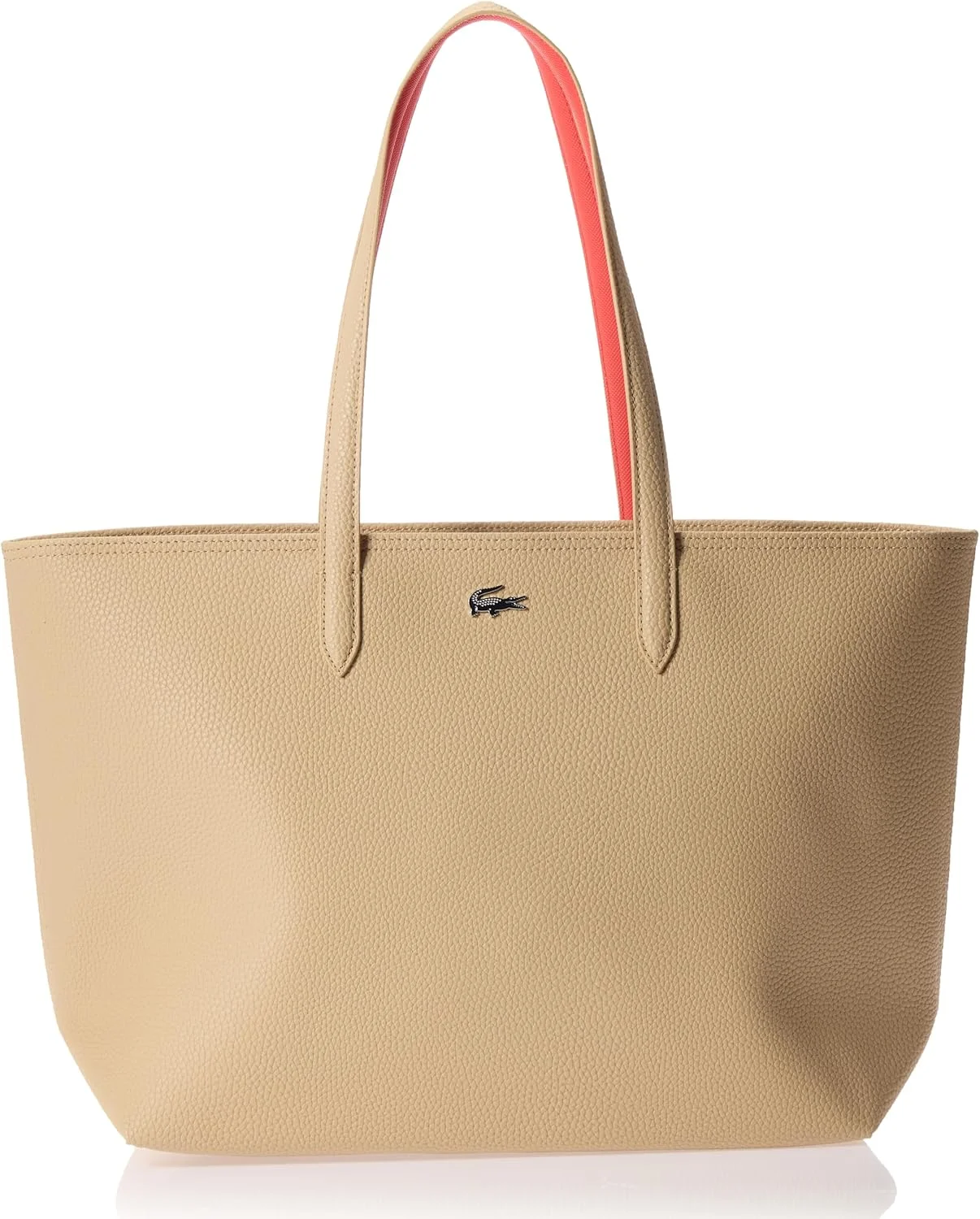 کیف دستی زیپ‌دار زنانه لاکوست مدل Anna، رنگ وینویز گرنادین