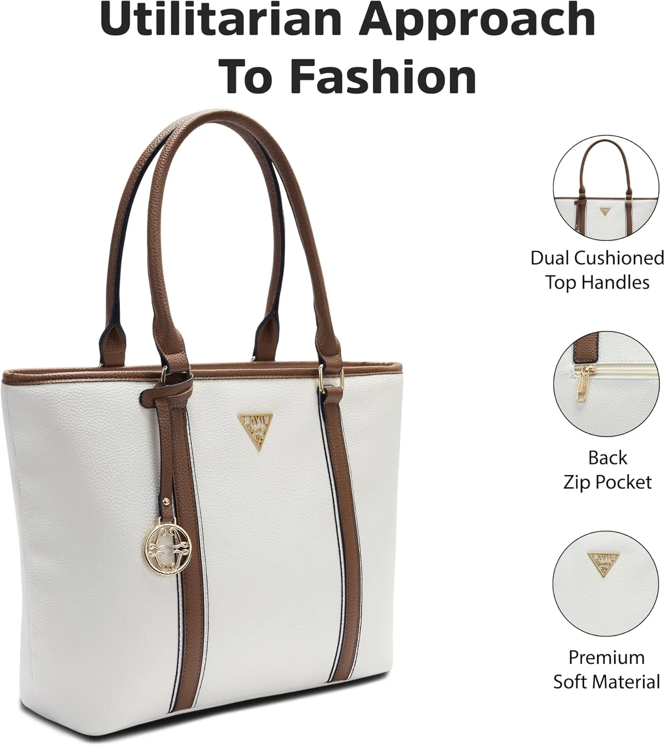 کیف دستی زنانه لاوی مدل لاس وگاس | کیف جادار برای کار | کیف زنانه | کیف شیک دوشی | هدیه برای خانم ها