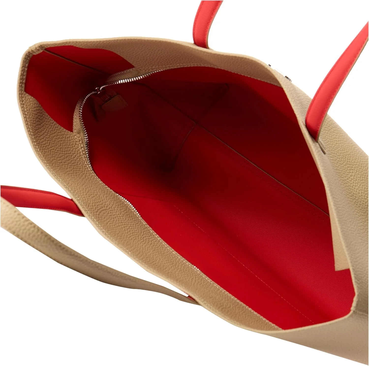 کیف دستی زیپ‌دار زنانه لاکوست مدل Anna، رنگ وینویز گرنادین