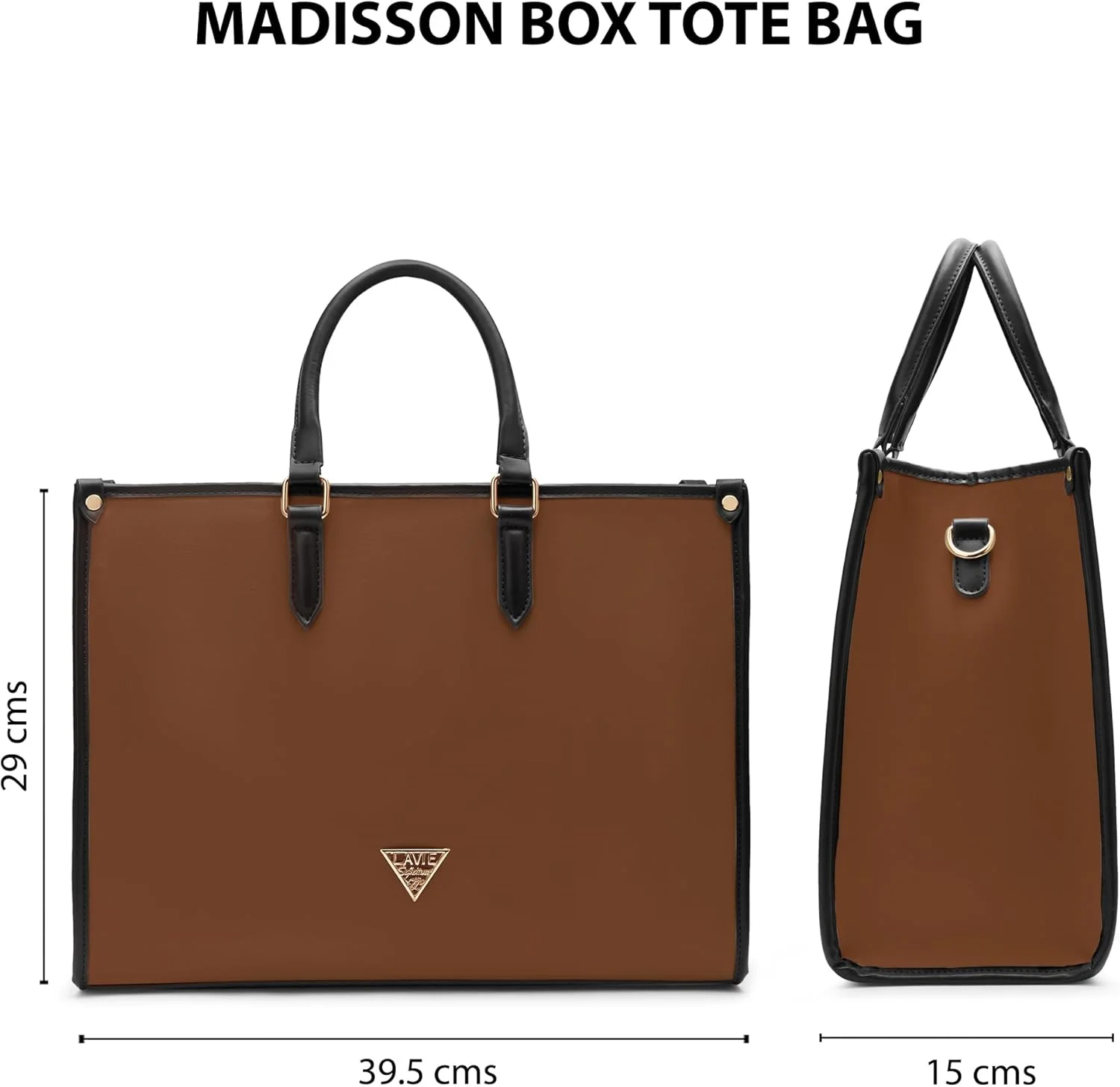 کیف دستی زنانه لاوی مدل Madisson Box Tote | کیف جادار برای کار | کیف زنانه | کیف شیک دوشی | هدیه برای خانم ها کیف دستی زنانه لاوی مدل Madisson Box Tote | کیف جادار برای کار | کیف زنانه | کیف شیک دوشی | هدیه برای خانم ها