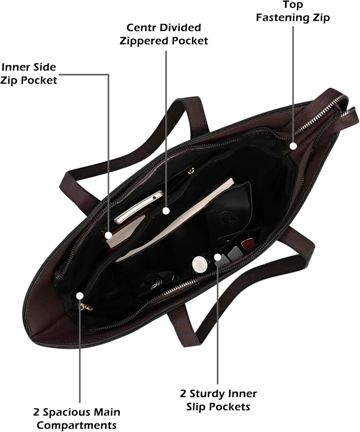 کیف دستی بزرگ لاوی مدل Hailon Mono کیف دستی بزرگ لاوی مدل Hailon Mono