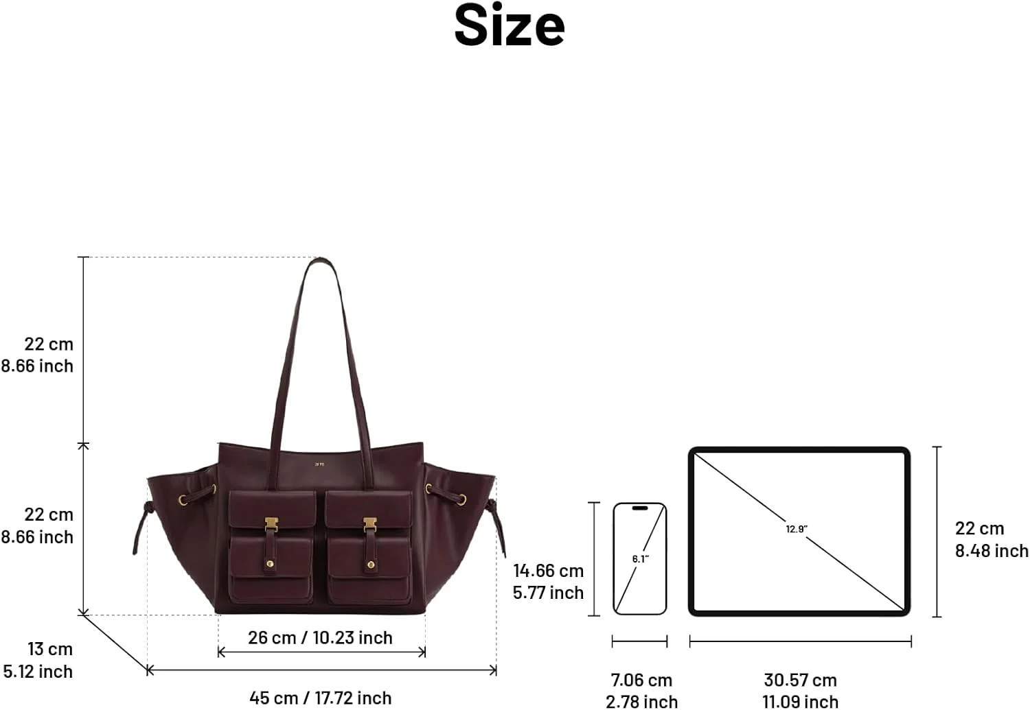 کیف دستی زنانه لیندا JW PEI