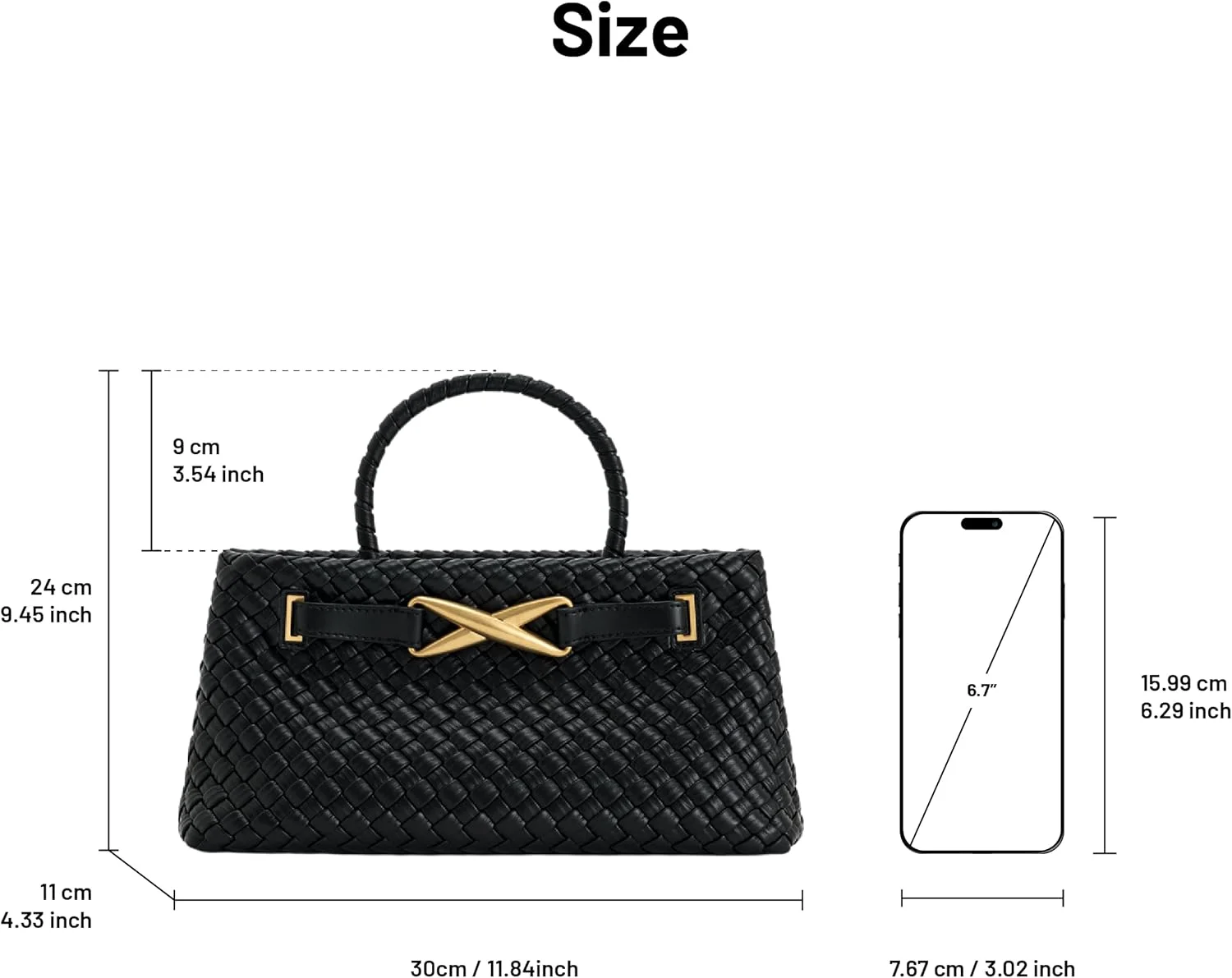 کیف دستی بافتنی زنانه الورا JW PEI کیف دستی بافتنی زنانه الورا JW PEI