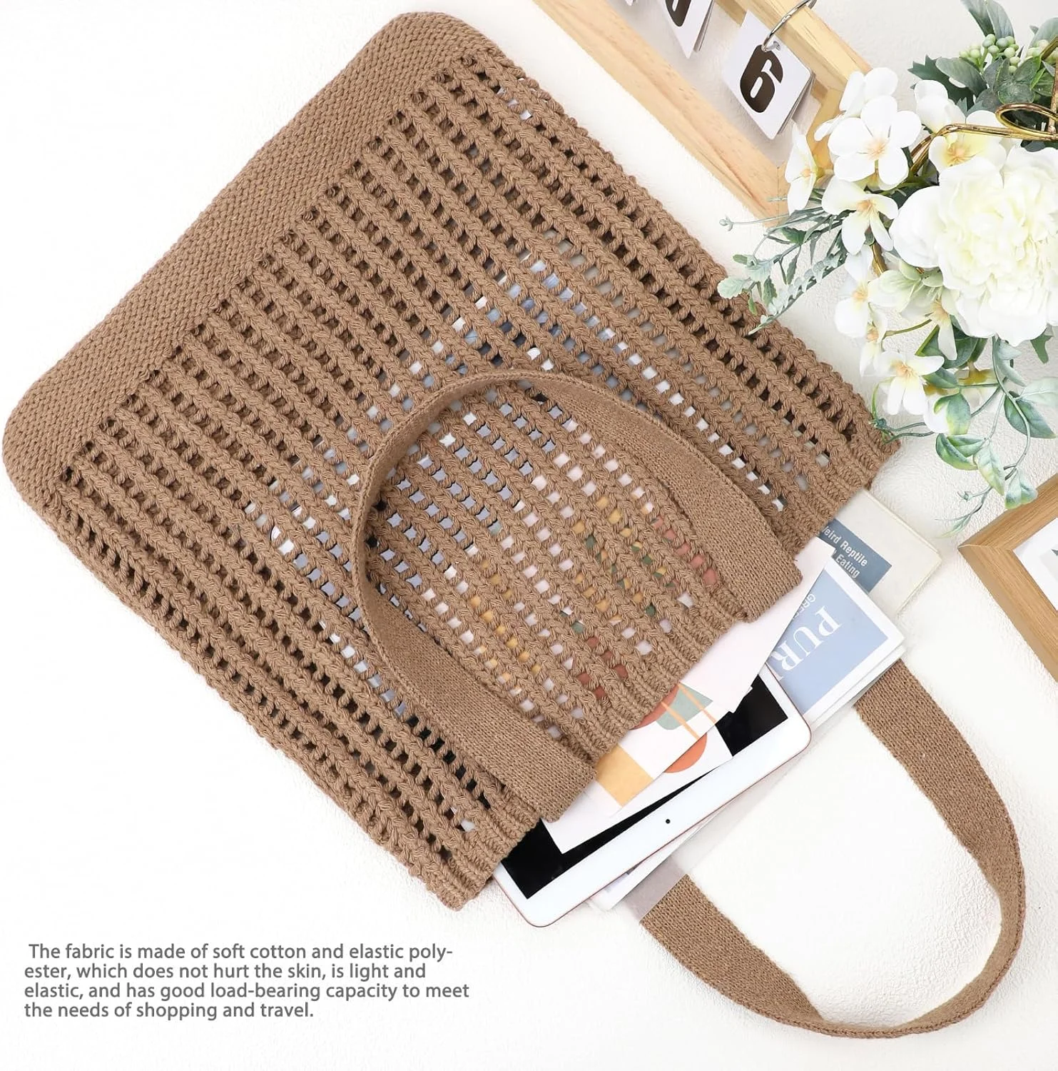 کیف های بافتنی زنانه Hatisan، کیف دستی ساحلی تابستانی، کیف دستی زیبا، کیف هیپی، کیف بافت