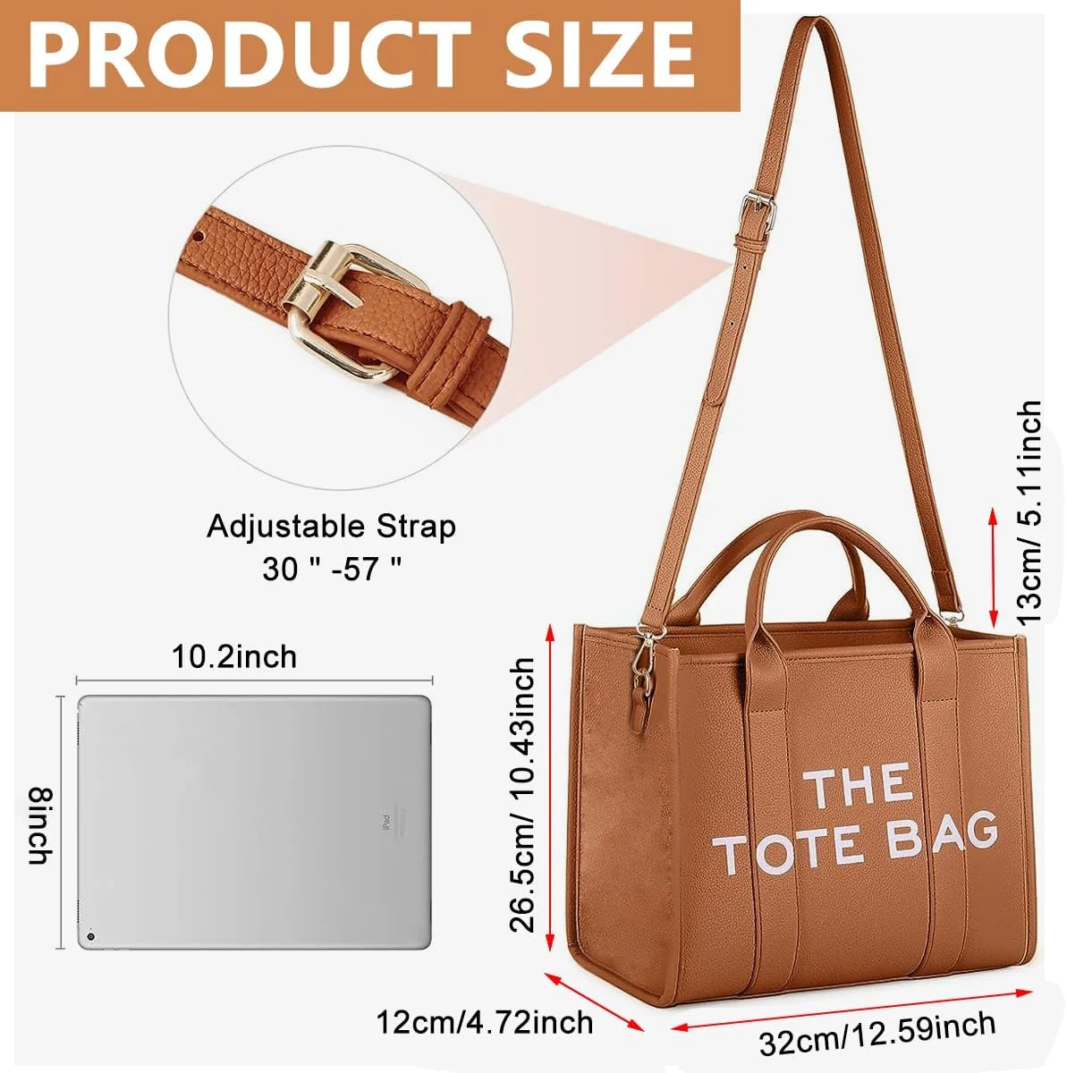 کیف دستی زنانه از جنس PU، مدل دوشی