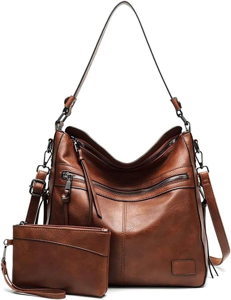 کیف های دوشی زنانه، کیف های دستی بزرگ از جنس چرم مصنوعی نرم