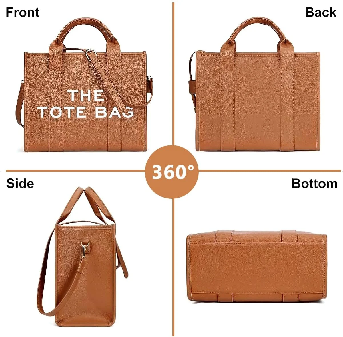 کیف دستی زنانه از جنس PU، مدل دوشی