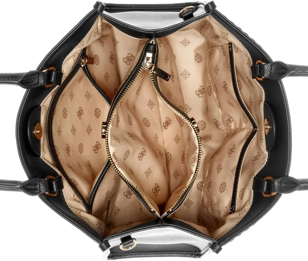 کیف دستی زنانه GUESS مدل Nastra 2 Comp Tote کیف دستی زنانه GUESS مدل Nastra 2 Comp Tote