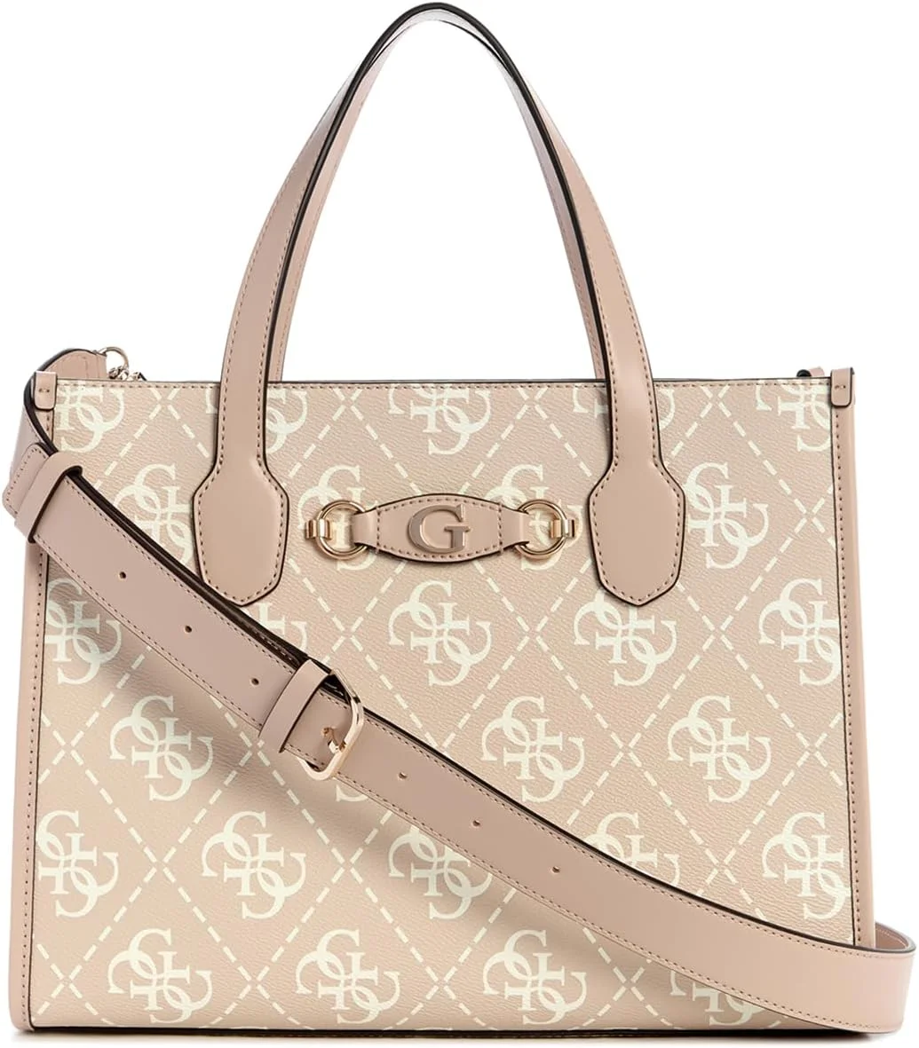 کیف دستی زنانه GUESS مدل Izzy با دو محفظه