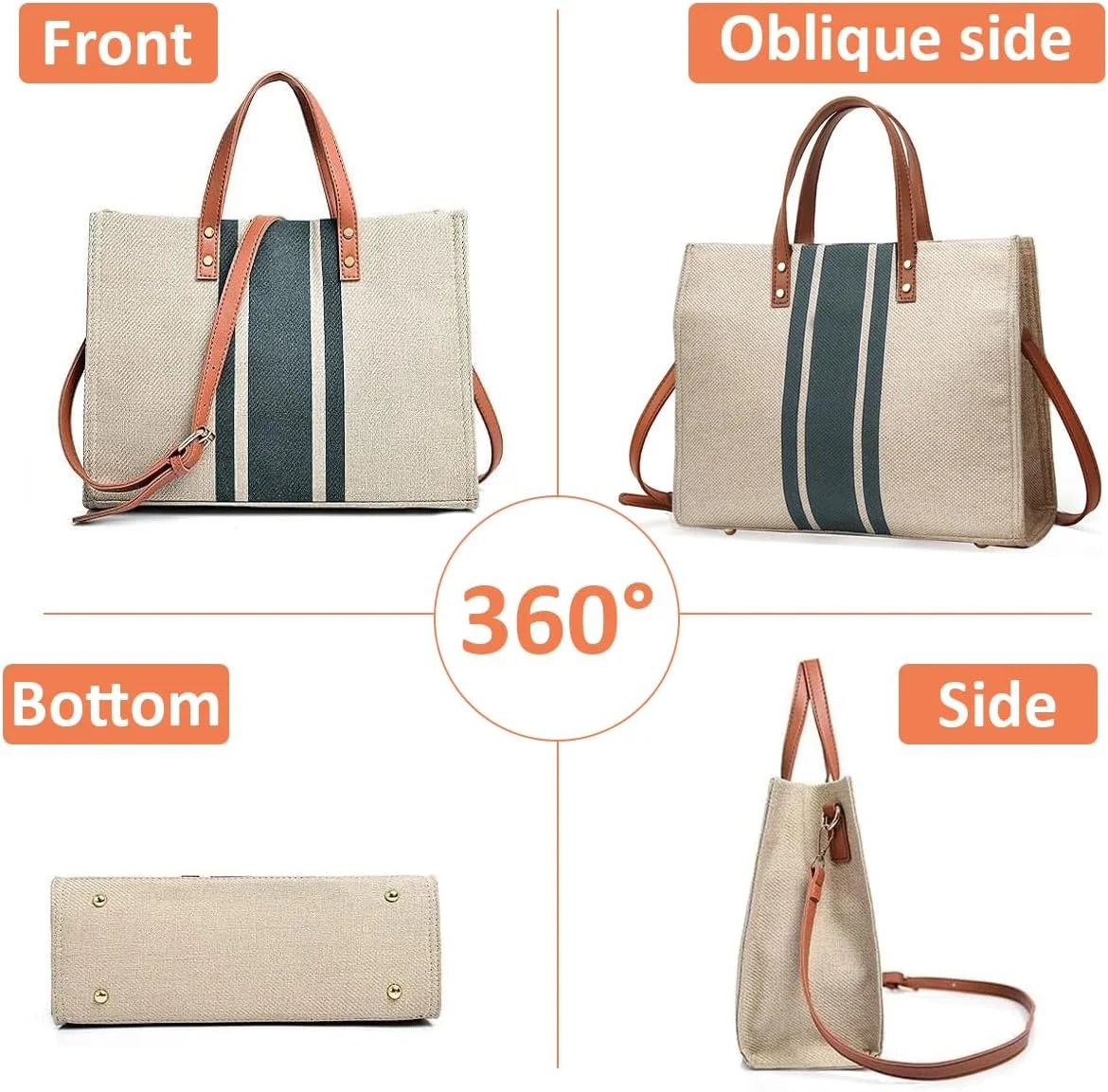 کیف دستی زنانه، کیف دوشی، کیف اداری و کیف کراس بادی با بند شانه، کیف دستی شیک زنانه، کیف دستی روزمره برای استفاده روزانه و مسافرت