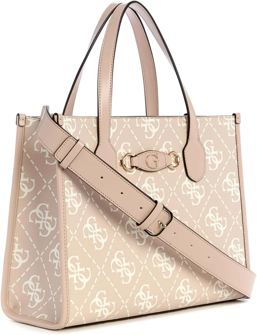 کیف دستی زنانه GUESS مدل Izzy با دو محفظه کیف دستی زنانه GUESS مدل Izzy با دو محفظه