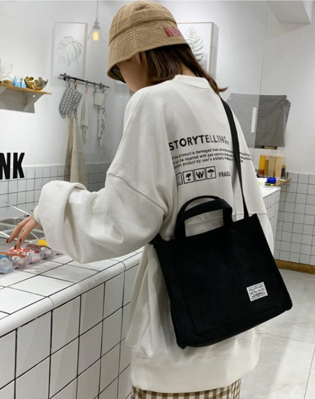 کیف دستی زنانه کوچک، کیف دستی شیک زنانه، کیف دستی مد روز زنانه، کیف دوشی مخملی کبریتی، کیف کراس بادی مد