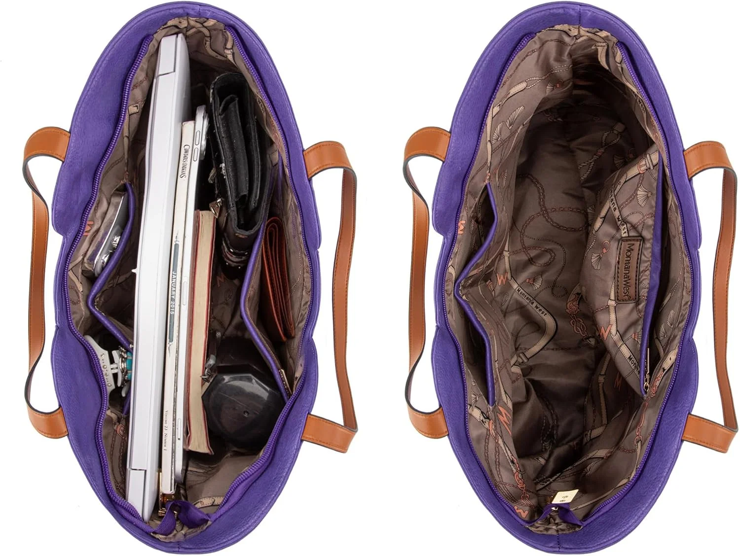 کیف دستی زنانه Montana West، کیف بزرگ دوشی با دسته بالایی