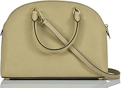 کیف دستی گنبدی بزرگ زنانه مایکل کورس چرم بیسکویتی (35T9GY3S3L)