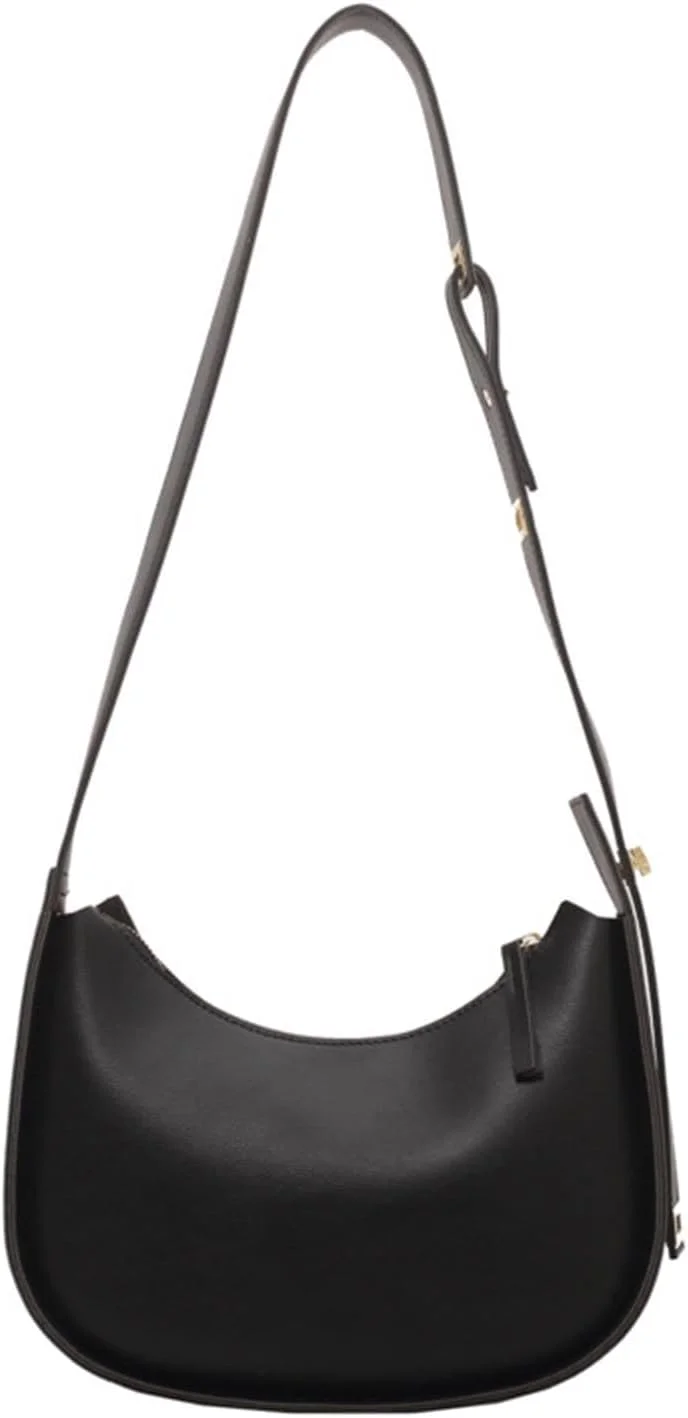 کیف دستی و کیف زنانه Luqeeg، کیف دوشی زنانه شیک و مد روز، سخت افزار نقره ای عالی برای کار، خرید، رفت و آمد، سفر کاری، زندگی روزمره و مسافرت